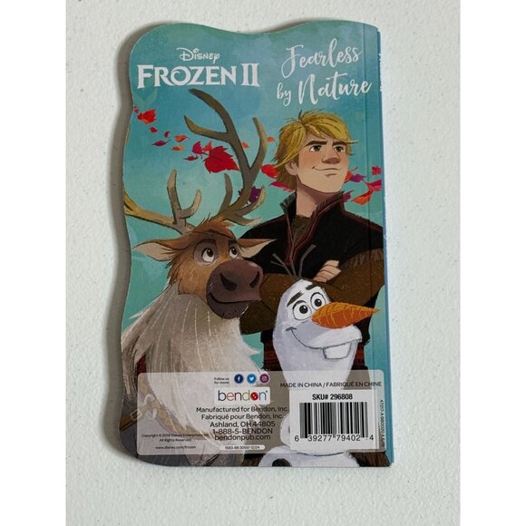 Frozen II Fearless by Nature Disney Elsa Anna Board Book Bendon - Picture 2 of 2